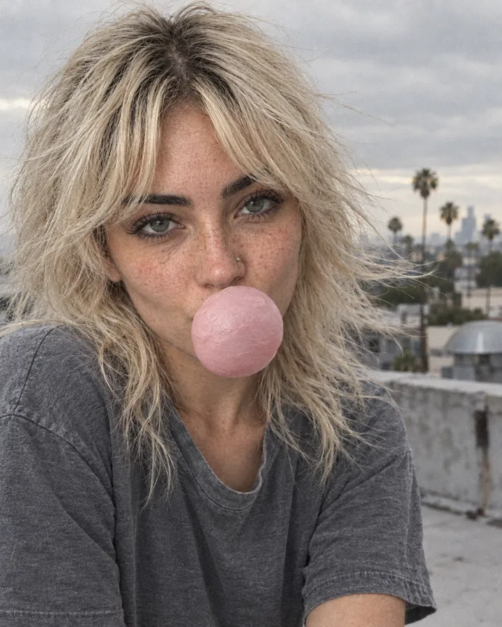 Dakota in a BLIMP campaign picture